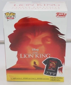Camiseta Funko Disney El Rey León Mufasa Talla L + Figura Vinilo POP Nueva/Sellada - Imagen 1 de 6