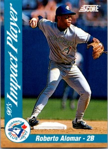 Roberto Alomar 1992 Score #10 Impact Players Baseball Card - Picture 1 of 2