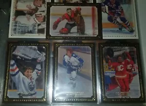 08/09 Masterpieces Tony Esposito #31 Brown Parallel Portrait - Picture 1 of 1