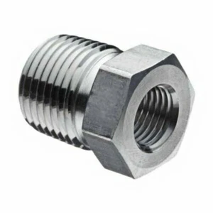 3/4" MNPT x 3/8" FNPT 316ss Reducing Pipe Bushing Fitting SSP TruFit 3/4X3/8PTR - Picture 1 of 1