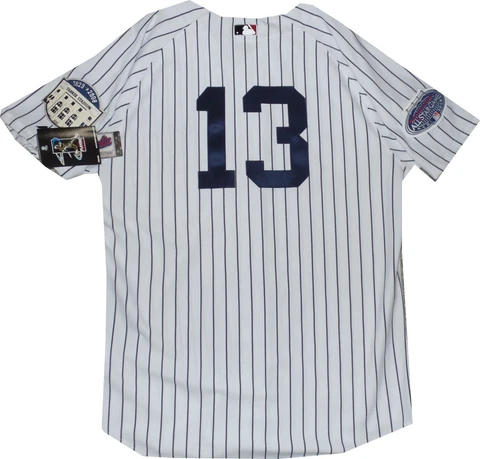New York Yankees Authentic 2008 Patches Alex Rodriguez #13 Jersey New tags Cover