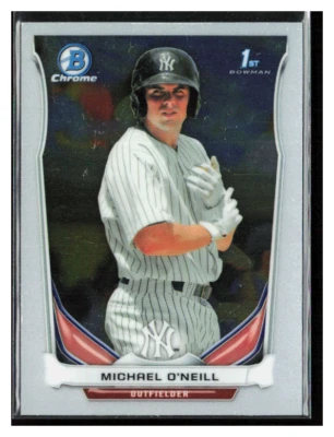 2014 Bowman Chrome Prospects #BCP48 Michael O'Neill 1st - Image 1 of 2