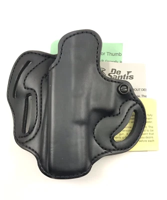 DeSantis Leather Holster Millennium Speed Scabbard Glock 17 22 31 LH 11224-LT - Image 1 of 4