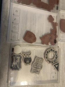Stampin' Up! Rentner Stempelsets 10 Sets WÜNSCHE JAHRESZEITEN SPRÜCHE VERSE GARTEN ANSEHEN - Bild 1 von 19