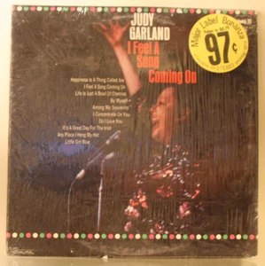 JUDY GARLAND - I FEEL A SONG COMING ON - PICKWICK IN SHRINK VINYL LP ALBUM - Imagen 1 de 2