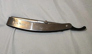 Fromm Industries 72R rasoio dritto originale Otto da posate Germania vintage - Foto 1 di 4