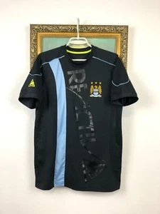 Manchester City Train football shirt 2007 Soccer Rare Jersey Black Mens Size M - Picture 1 of 14