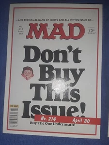 1992 LIME ROCK ~ APRIL 1980 ~ MAD MAGAZINE TRADING CARD #214 - Bild 1 von 1