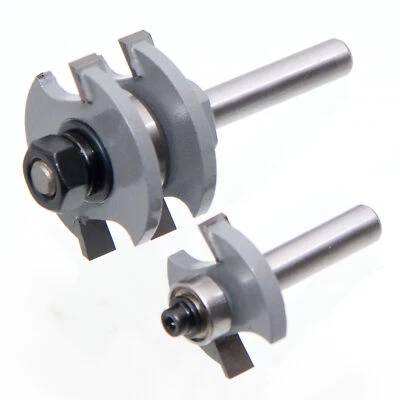 Fräser-Satz Nutfräser Breite 6,35 mm Schaft 8 mm Scheibennutfräser nut und feder - Bild 1 von 4