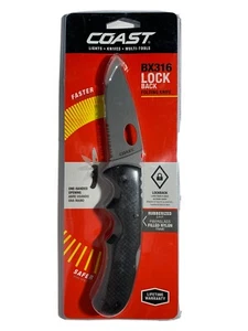 Coast BX316 Lock Back Folding Knife One-Handed Opening with Pocket Clip - Picture 1 of 5