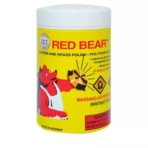 Smalto rame e ottone orso rosso, lavabile, facile da usare, 7 once. - Foto 1 di 1