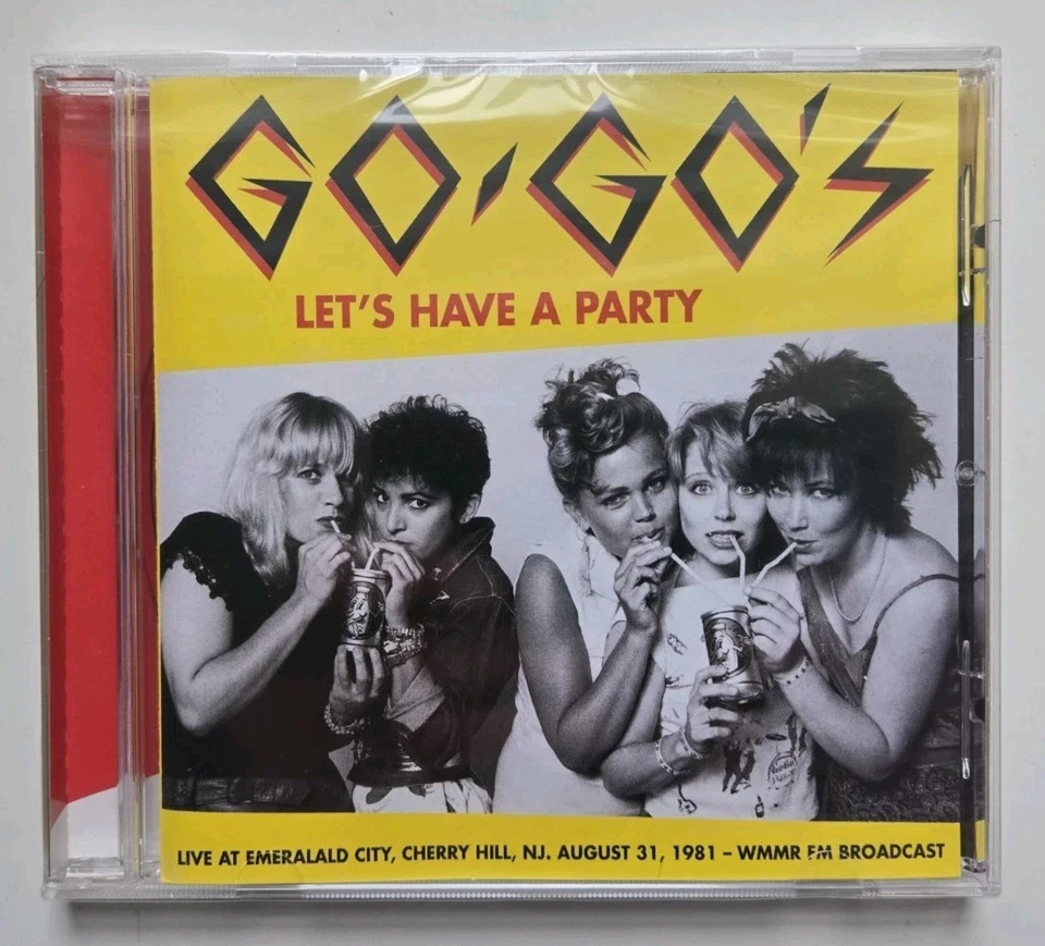 The Go-Go's - Let's Have A Party, Live Emerald City, NJ 1981 - CD NEW & SEALED - Image 1 of 4