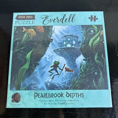 Rompecabezas Everdell Pearlbrook Profundidades 1000 Piezas ¡NUEVO SELLADO! Papel o plástico Foto 1 de 2