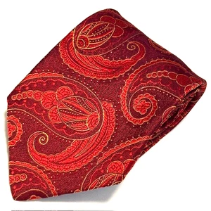 Jos A Bank Tie Paisley Stylish Elegance Sharp Eye Catching Signature Collection - Picture 1 of 21