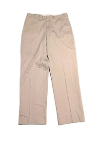 LL Bean Herrenhose Größe 36 x 34 faltenfreie Klappe Chinohose natürliche Passform khaki neu mit Etikett - Bild 1 von 19