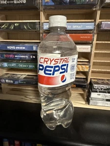 Crystal Pepsi Clear 20oz Bottle Limited Time - Picture 1 of 3