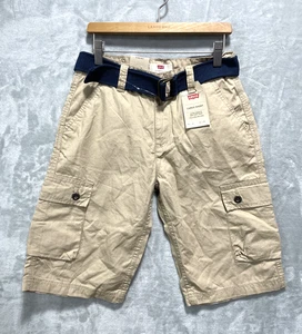 Levis San Francisco Cargoshorts Jungen Größe 14 Reg schwarz 27" Taille Baumwolle - Bild 1 von 11