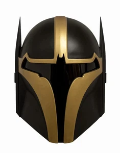 Mandalorian Batman Estilo Visera El Armador'' Casco de Acero Star Wars Juegos con disfraces utilería - Imagen 1 de 4