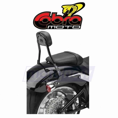 Cobra Round Detachable Backrest for 2018-2019 Harley Davidson FXBR Breakout bm - Image 1 of 4
