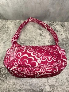 Vera Bradley Pink Twirly Bird Maggie Small Hobo Bag - Picture 1 of 12