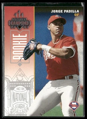 2003 Donruss Champions #198 Jorge Padilla - Image 1 of 2