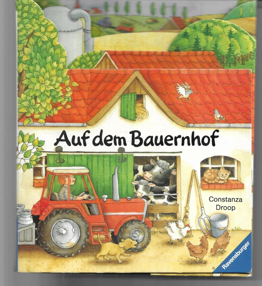 Auf dem Bauernhof  Bilderbuch mit Gucklöchern von Constanza Droop - Ravensburger - Bild 1 von 1