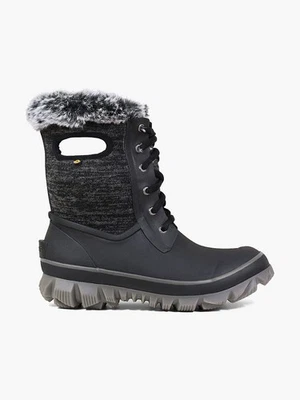 Bogs Arcata Knit Women's Waterproof Snow Boots Size 10 Black  - Image 1 of 4