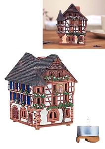 Casa in miniatura in ceramica replica della casa originale Kaysersberg, Alsazia, Fr... - Foto 1 di 9