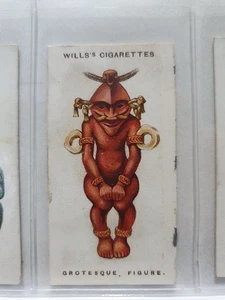 Wills Cigarette Card, Lucky Charms #48 Grotesque Figure (Cig3) - Foto 1 di 2
