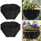 6 Pcs Round Fabric Planter Basket Liner,14 Inch Coco Fiber Replacement Liner ...