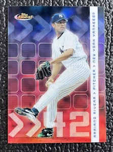 🔥MARIANO RIVERA 2002 TOPPS FINEST REFRACTOR XFRACTOR /499!🔥YANKEES HOF! - Picture 1 of 2