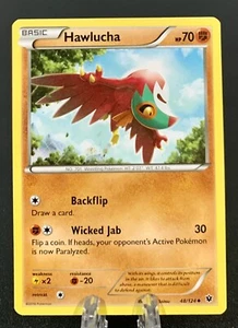 Pokémon TCG Fates Collide Hawlucha #48 - Picture 1 of 2
