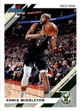 2019-20 Donruss Press Proof Silver #117 Khris Middleton /349