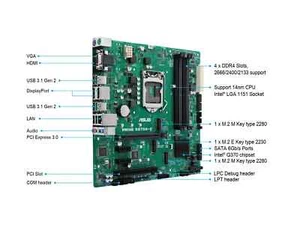 ASUS PRIME Q370M-C / Intel per Core 9a / 8a generazione / i7/Core / i5 / LGA1151 - Foto 1 di 1