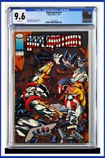 Superpatriot #4 CGC Graded 9.6 Image November 1993 White Pages Comic Book