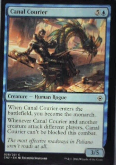 Canal Courier - Conspiracy: Take the Crown: #28, Magic: The Gathering Nm R178 - Image 1 of 1