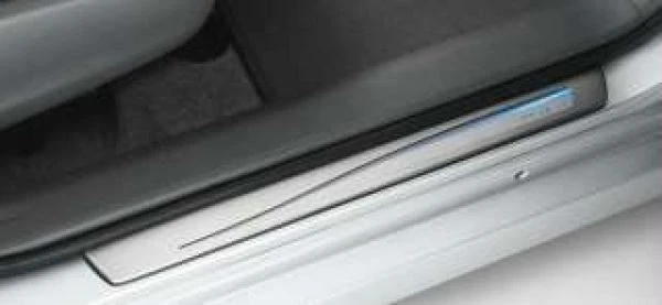 Genuine Toyota Prius Plug In 2015 onward Illuminated Scuff plates  - 08266-47810 - Image 1 of 1