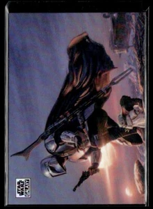2024 Topps Star Wars Chrome Galaxy Refractor A Clan of Two #81 - Imagen 1 de 2