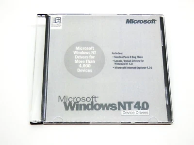 Microsoft Windows NT 4.0 DEVICE DRIVERS - Backup CD - Image 1 of 2