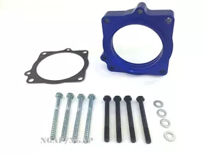 Espaciador de carrocería de acelerador azul ajuste 09-19 Dodge Ram Hemi 5.7L 1500 2500 3500 camioneta - Imagen 1 de 2