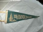 Vintage Henry Ford Museum And Greenfield Village Dearborn Mi Felt Pennant 17.5"