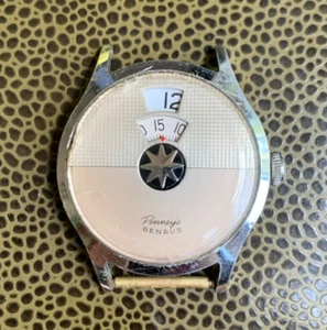 Vintage Benrus Dial-O-Rama Wristwatch Not Running for PARTS / REPAIR - Picture 1 of 5