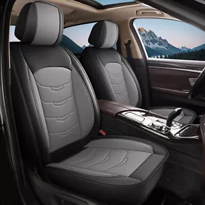 Front Row 2 Seat Cover Faux Leather Seat Cushion Pad For GMC Canyon 2015-2023 - Picture 1 of 6