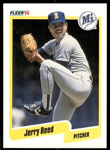 1990 Fleer Jerry Reed Seattle Mariners #523