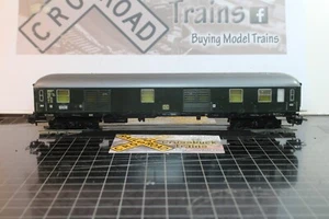 HO Prefo Schnellzug Gepackwagen 2nd Cl Coach/Baggage DB, metal (A01103) - Picture 1 of 15