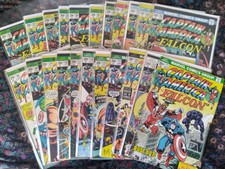 CAPTAIN AMERICA 171-192! Lot of 22 (Marvel Comics 1974) X-MEN