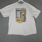 Vintage Hanes Shirt Adult XXL Los Angeles Lakers NBA Finals 2001 Champions White