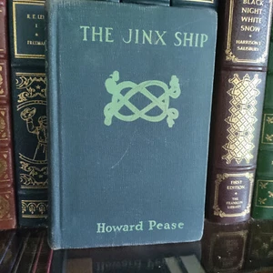 ANTQ_THE JINX SHIP (Tod Moran)_Howard Pease_ Hardcover_Ex-library_1927_Very Good - Picture 1 of 11