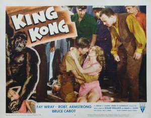 King Kong Fay Wray Reproduction Movie Lobby Card 