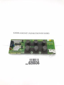 Placa de repuesto Siemens REF 5906698 D3189 para reposacabezas M1 incl. derecho de devolución - Imagen 1 de 3